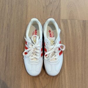Adidas Samba OG Red and White Shoes